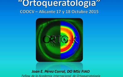 Curso «Introducción a la Ortoqueratología» COOCV – Alicante 17 y 18 Octubre ’15