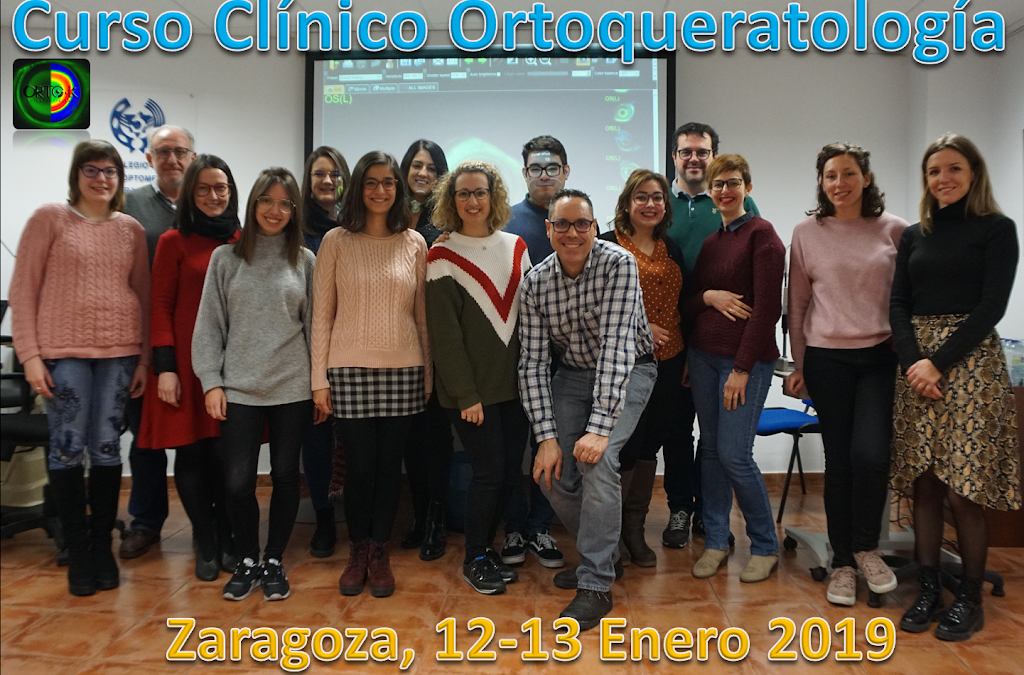 Curso Clínico Ortoqueratología Zaragoza 1ª Ed 12-13 Enero’19