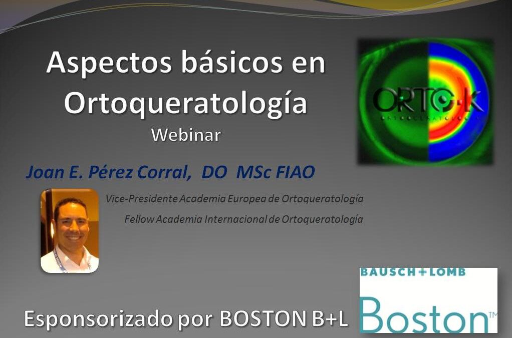 Conferencia Internacional «Aspectos Básicos en Ortoqueratología»